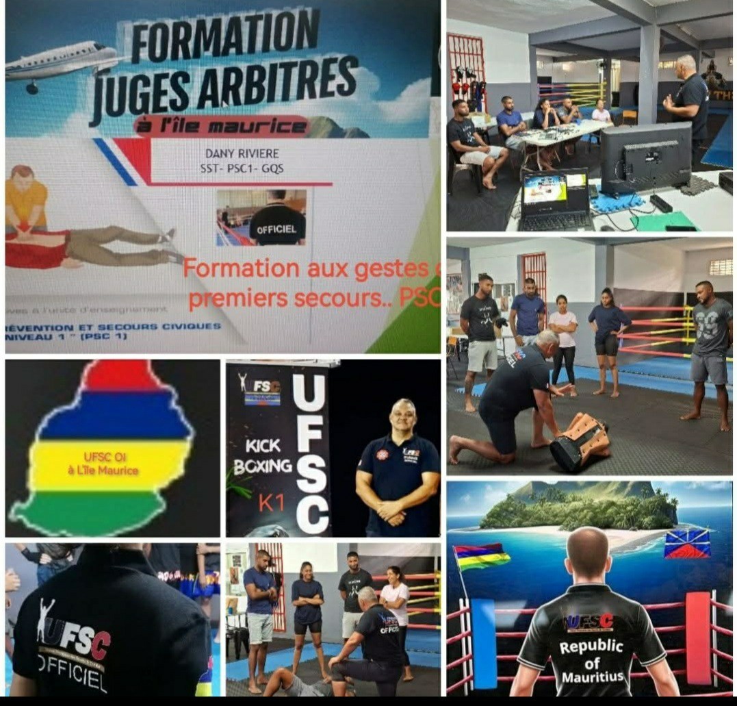 Formation Juges Arbitres Île Maurice UFSC