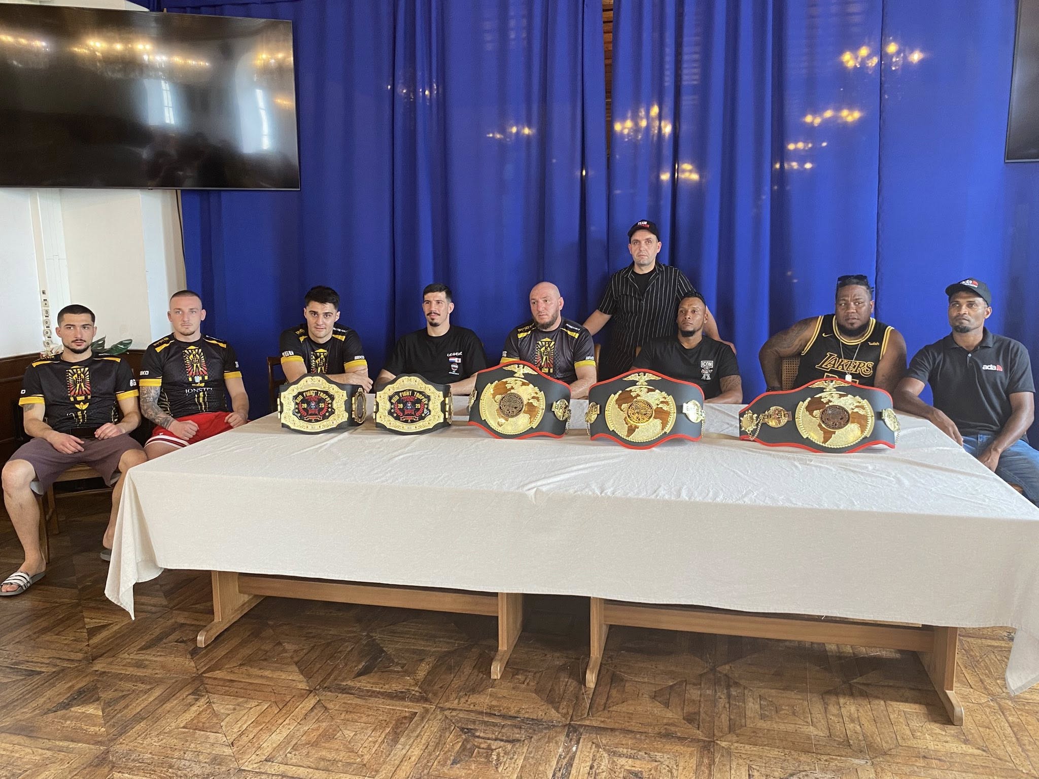 Conférence de presse du Run Fight Trophy