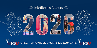 Meilleurs Vœux 2026 – Fédération UFSC